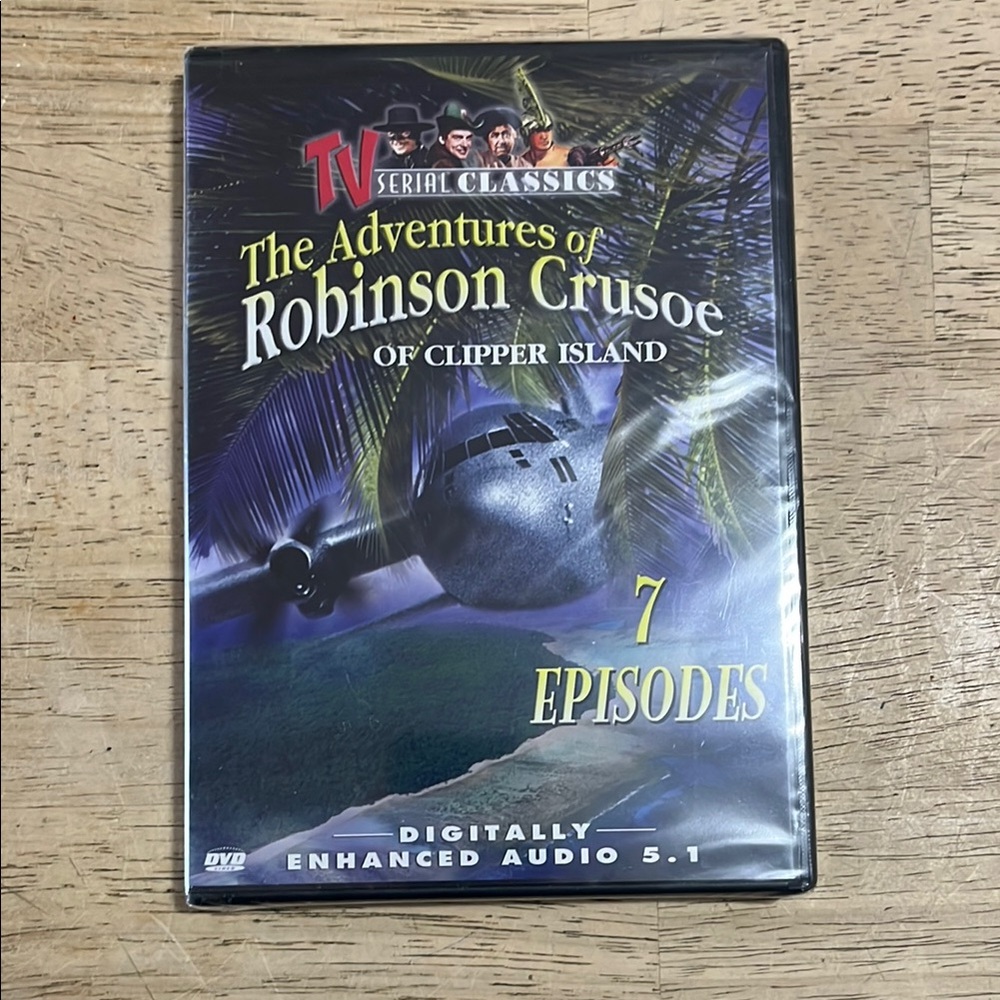 TV Serial Classics The Adventures of Robinson Crusoe On Clipper Island Sealed